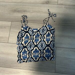 Printed Zara top